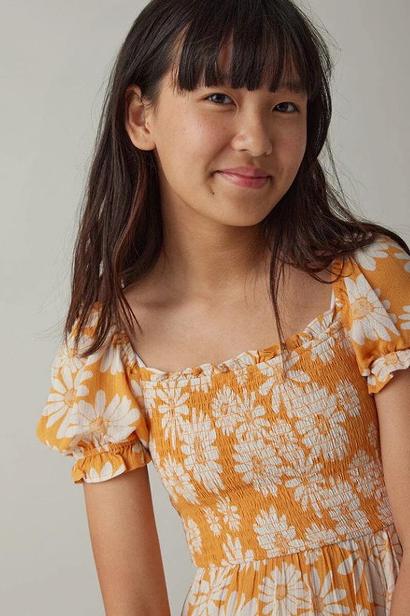 Hello Franki Smock Hi-Lo Midi Dress for girls