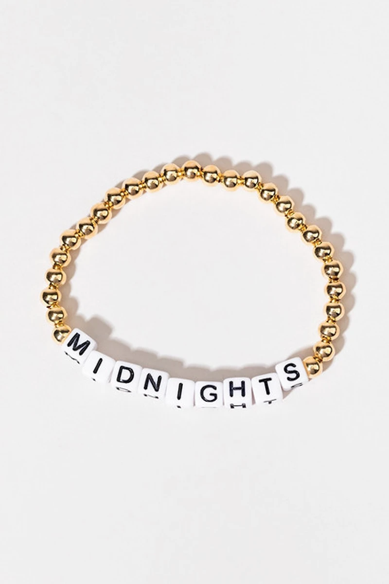 Midnights Square Bead Carded Necklace