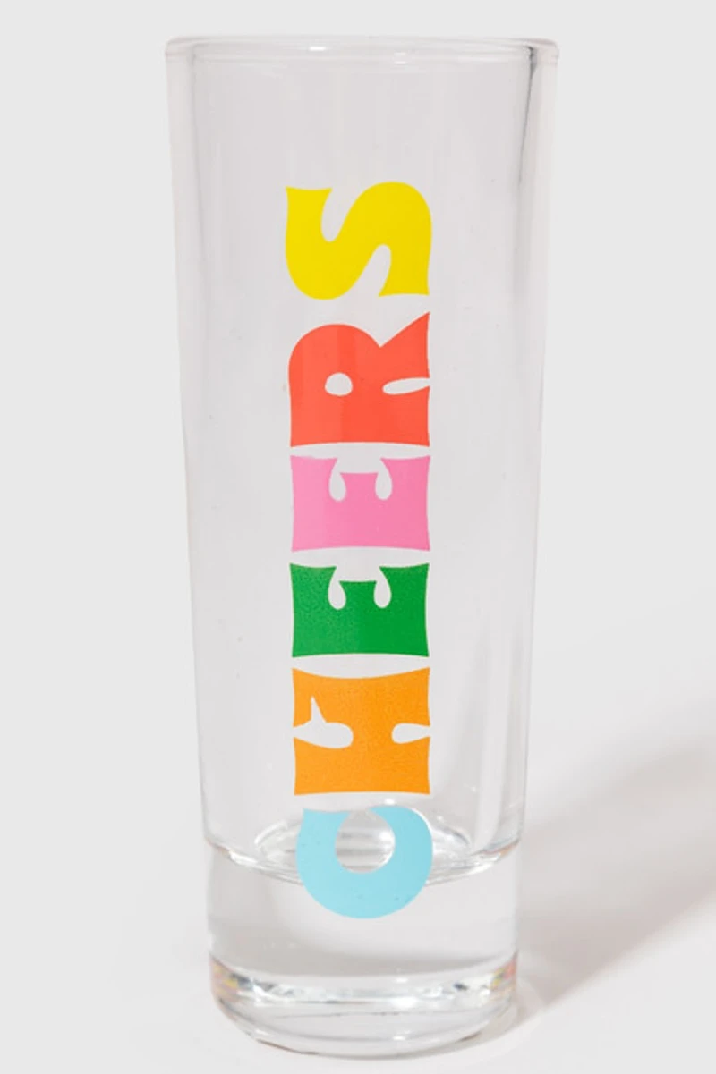 Cheers Tall Shot Glass