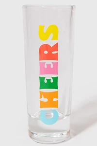 Cheers Tall Shot Glass