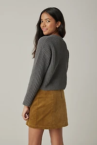 Hello Franki Boxy Crew Neck Sweater for girls