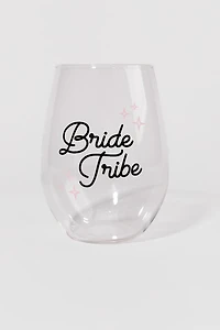 Bride Tribe Wine Glass