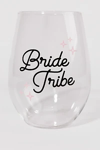 Bride Tribe Wine Glass