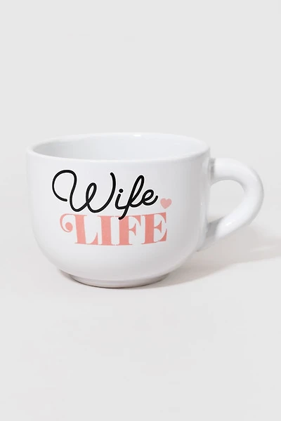 Wife Life Cappuccino Mug
