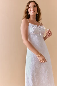 Vera Emma Upper Open Back Midi Dress