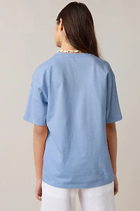 Hello Franki Olivia Short Sleeve Oversized T-Shirt for girls