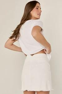 Catherine Denim Mini Skirt
