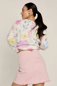 Catherine Denim Mini Skirt