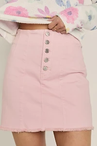 Catherine Denim Mini Skirt