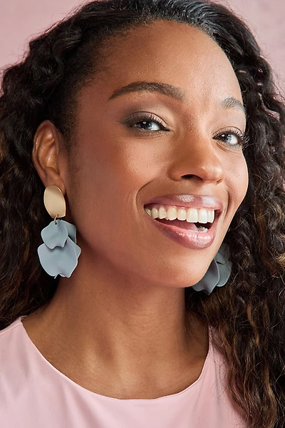 Johanna Painted Epoxy Dangle Drop Earrings