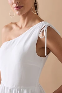 Emilia One Tie Shoulder Strap Romper