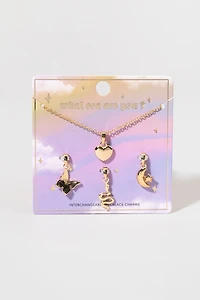 What Era Are You Interchangeable Charm Carded Necklace