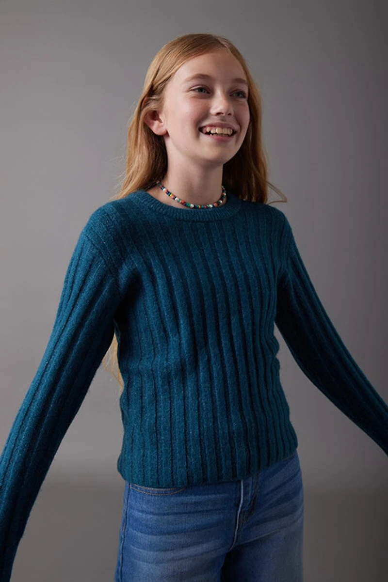 Hello Franki Mock Neck Sweater for girls