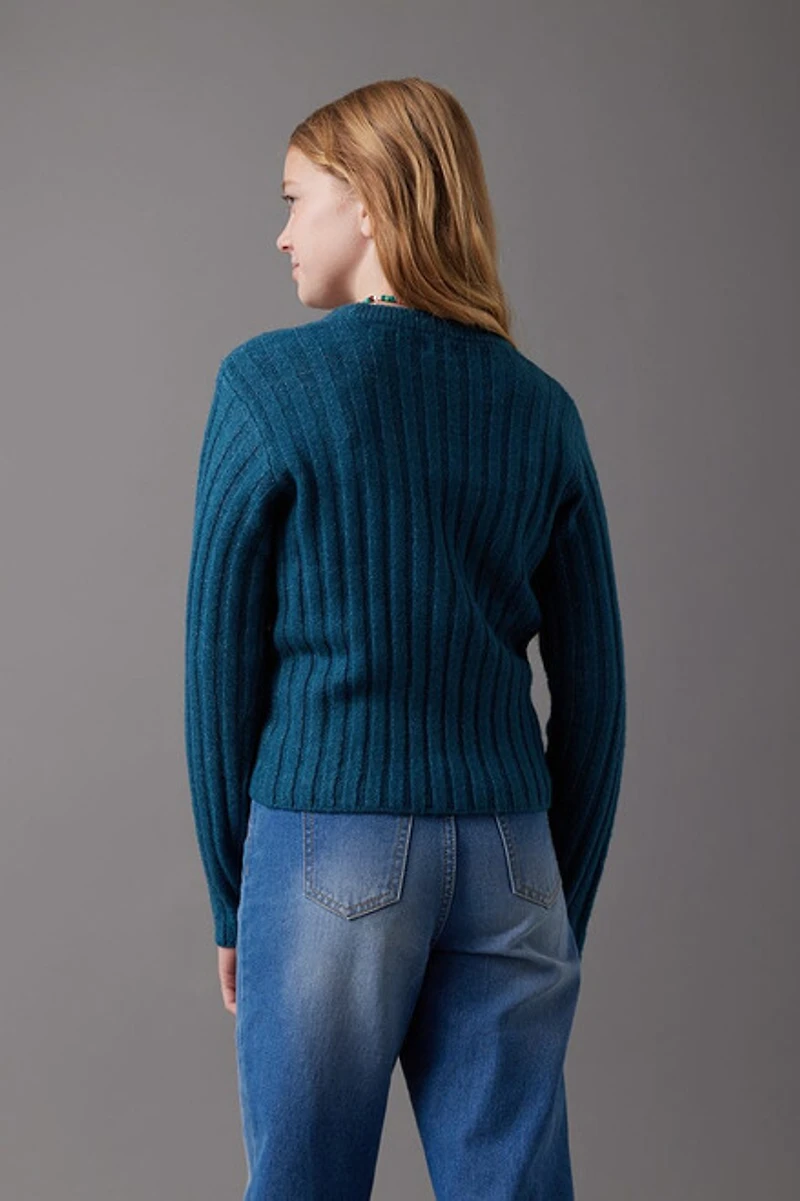 Hello Franki Mock Neck Sweater for girls