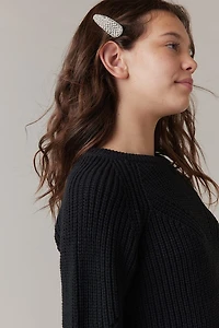 Hello Franki Variegated Stitch Sweater for girls