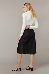 Roxanne Fitted Midi Skirt