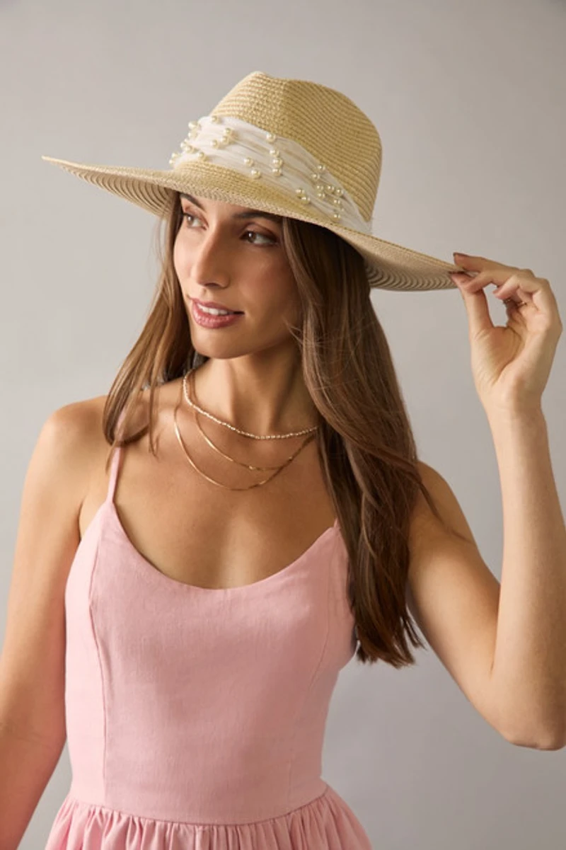 Jaycee Short Brim Panama Hat