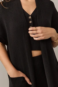 Marianne Ribbed Duster