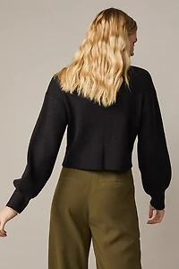 Vicky Balloon Sleeve Pullover Sweater