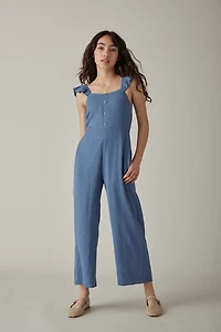 Hello Franki Ruffle Sleeve Jumpsuit for Girls