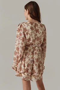 Hello Franki Floral Romper for Girls