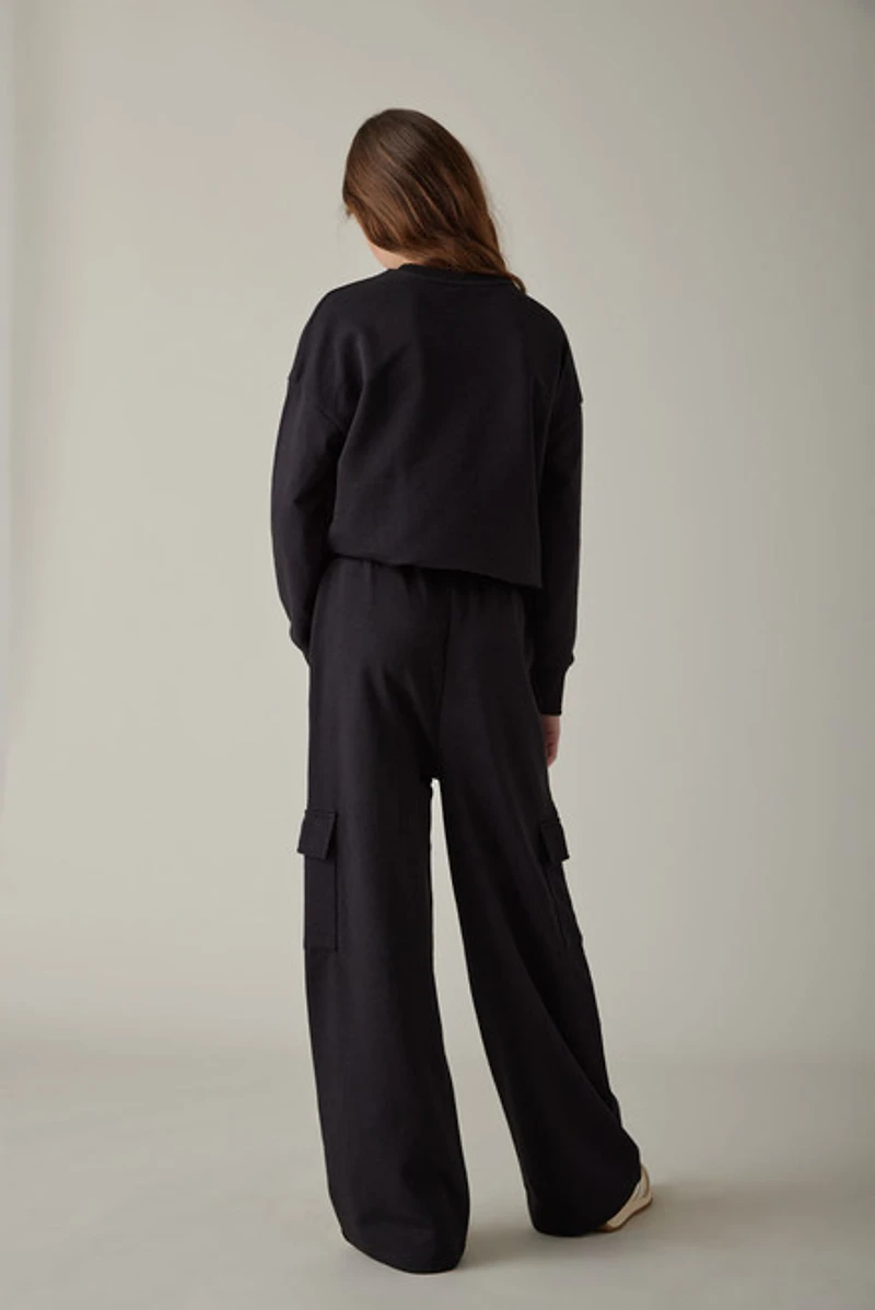 Hello Franki Kaitlin Solid Cargo Trouser for Girls