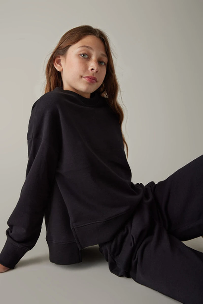 Hello Franki Kaitlin Solid Sweatshirt for Girls