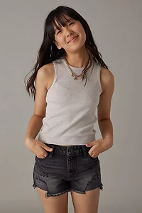 Hello Franki Retro Rib Tank for girls