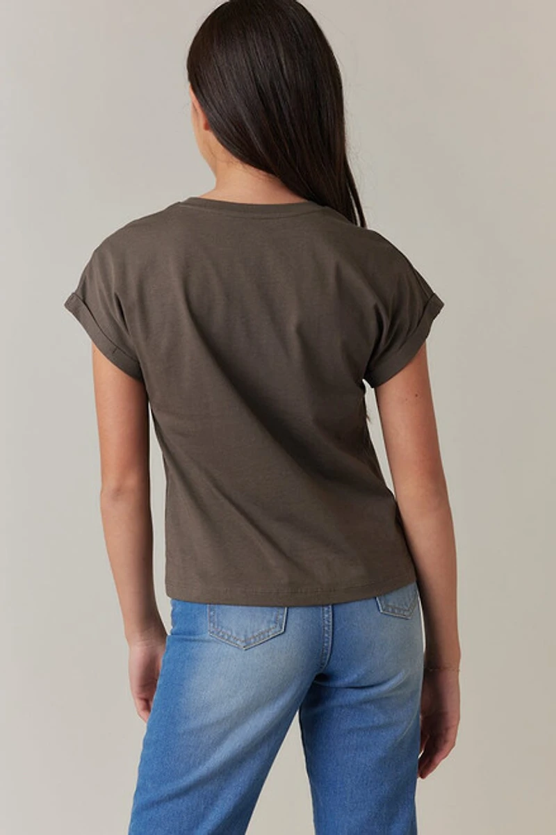 Hello Franki Tiger Graphic Tee for girls