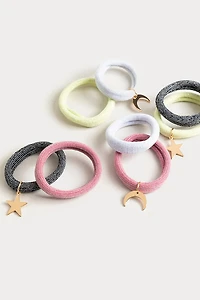 Hello Franki Celestial Ponytail Band Pack for girls