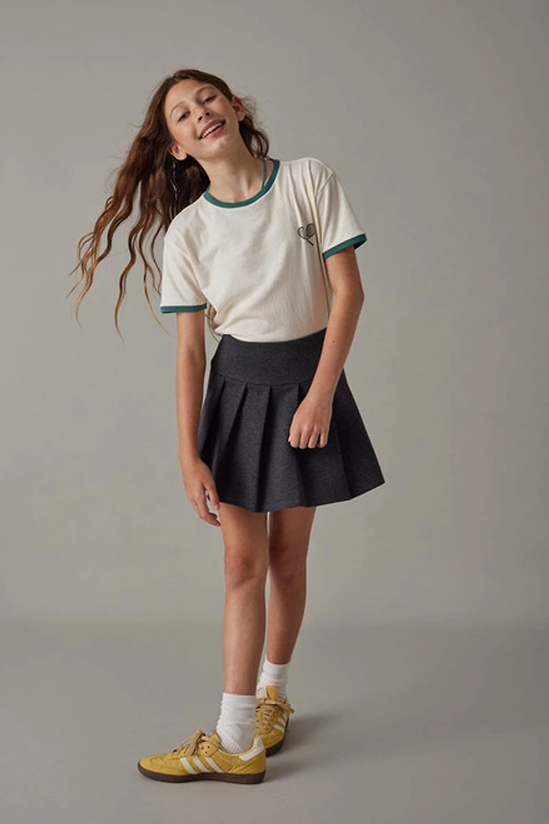 Hello Franki Pleated Skort for girls