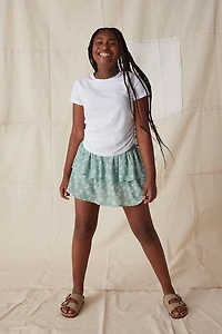 Hello Franki Short Sleeve Cinched Side T-Shirt for girls