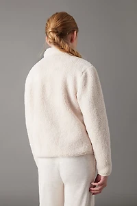Hello Franki Sherpa Zip Front Jacket for girls