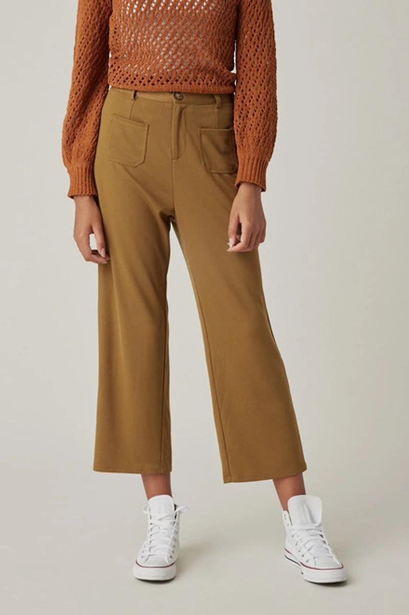 Hello Franki High Rise Wide Leg Pant for girls
