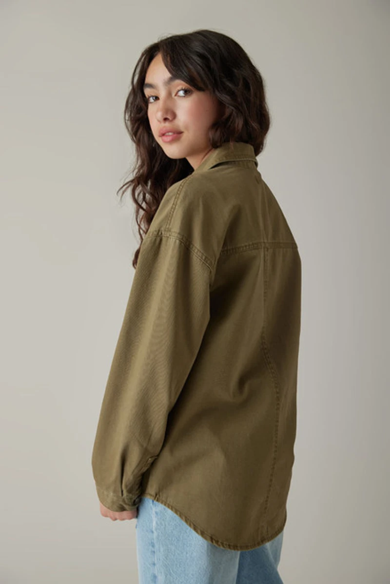 Hello Franki Shirt Jacket for girls