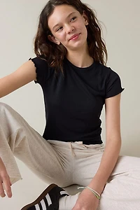 Hello Franki Everly Lettuce Edge  T-Shirt for girls