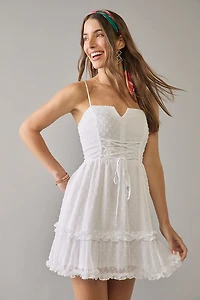 Darlene Waisted Mini Dress