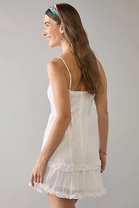 Darlene Waisted Mini Dress