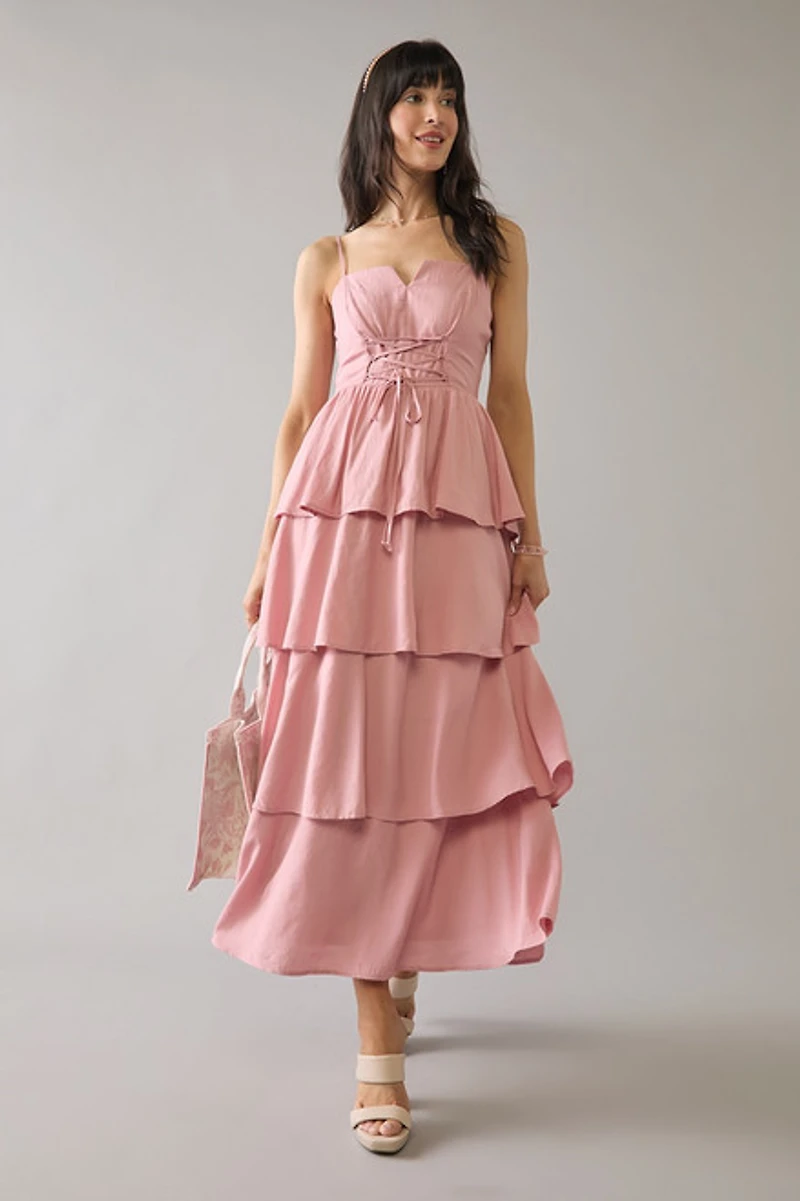 Kennedy Ruffle Maxi Dress
