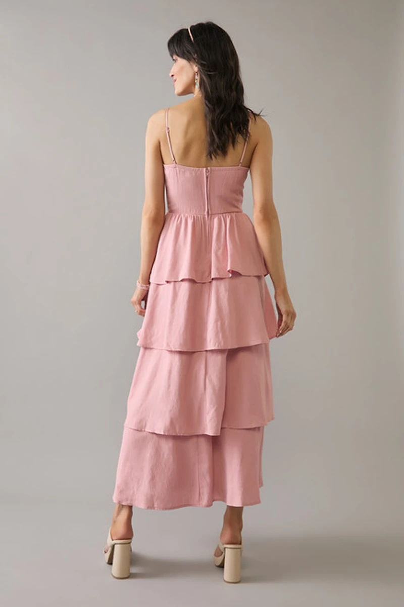 Kennedy Ruffle Maxi Dress