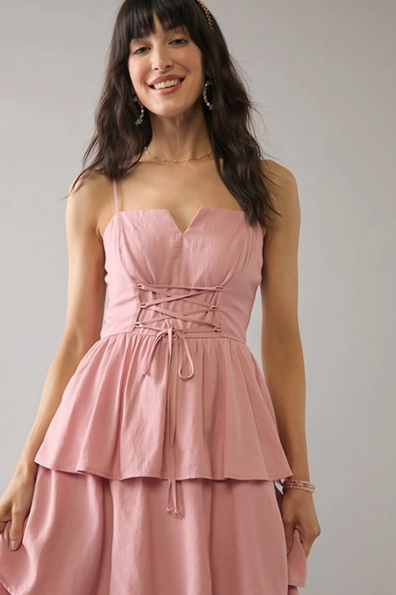 Kennedy Ruffle Maxi Dress