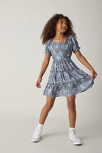 Hello Franki Emma Upper Tiered Skirt Dress for Girls