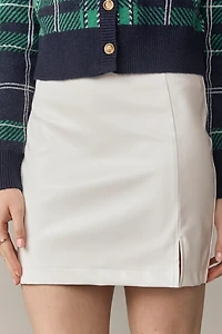 Vicky Vegan Leather Skirt