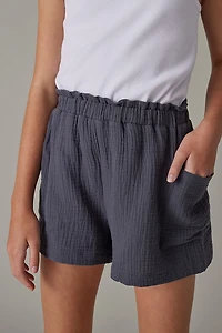 Hello Franki Paperbag Gauze Short for girls
