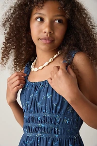 Hello Franki Floral Empire Waist Midi Dress for girls