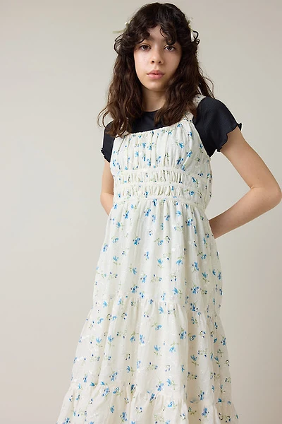 Hello Franki Floral Empire Waist Midi Dress for girls