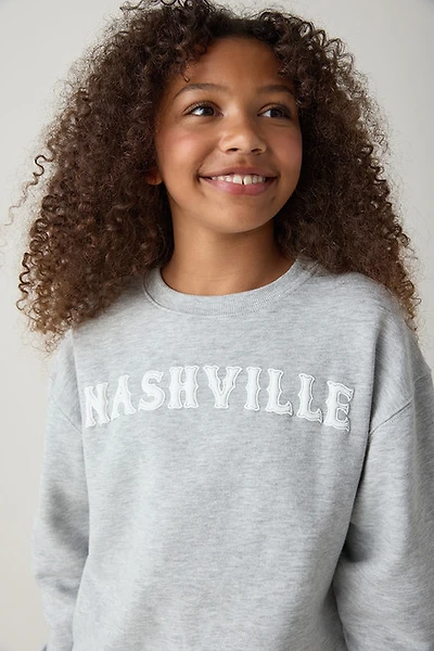 Hello Franki Nashville Sweatshirt for Girls