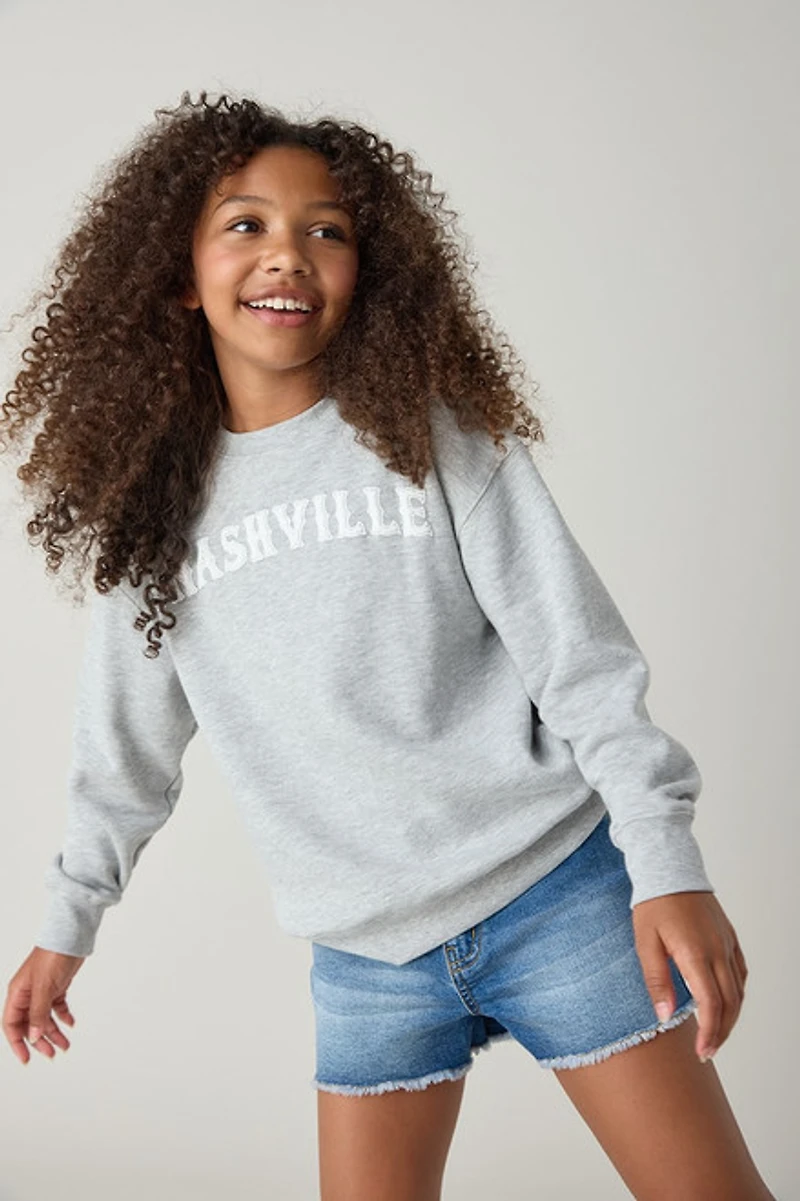 Hello Franki Nashville Sweatshirt for Girls