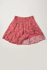 Hello Franki Smocked Tiered Skort for girls
