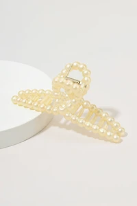 Melissa Plastic Pearl Hair Claw